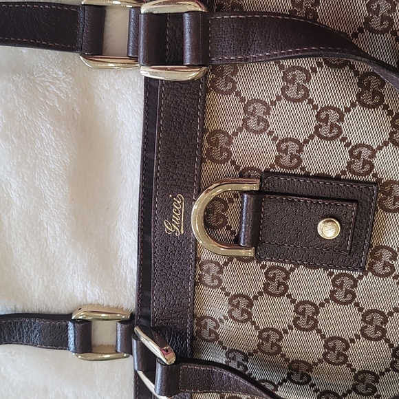 Gucci Monogram Canvas Abbey D-Ring Tote - Picture 13 of 13